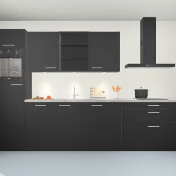 Zwarte keuken Marrakech 21820