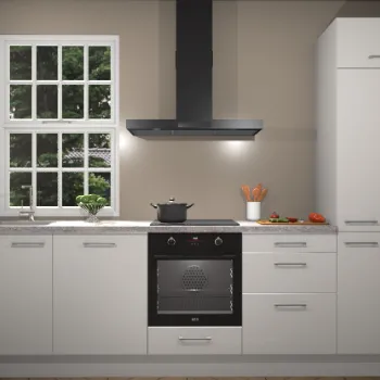 Zijdegrijze hoogglans keuken Hong kong 21853
