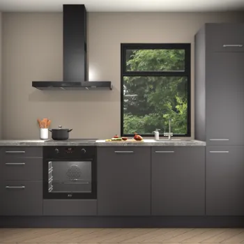 Onyxgrijze keuken Denver 21678