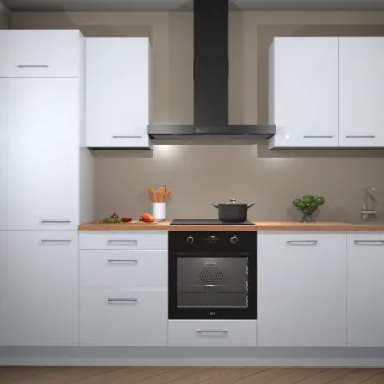 Sneeuwwitte hoogglans keuken Santiago 21611