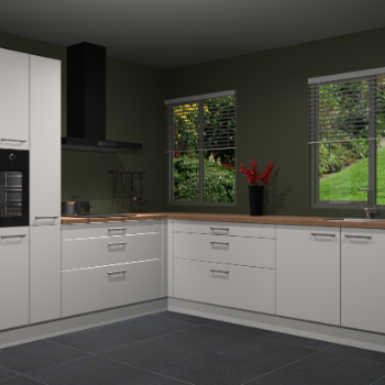 Zijdegrijze keuken Palermo 36206