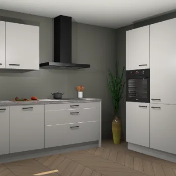 Zijdegrijze keuken Barcelona 21766