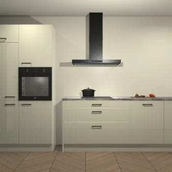 Magnolia hoogglans keuken Dubai 21802