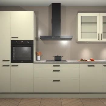 Magnolia hoogglans keuken Hawai 21860