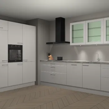 Zijdegrijze keuken Seattle 21674