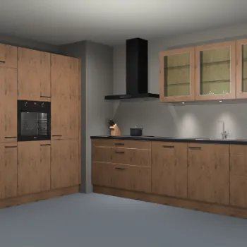 Astoria eiken keuken Seattle 21676