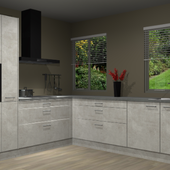 Beton Opaal keuken Palermo 36373