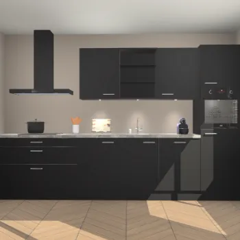Zwarte keuken Reykjavik 21646