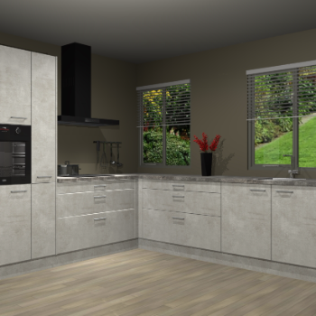 Beton Opaal keuken Palermo 36385