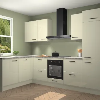 Magnolia hoogglans keuken Denpasar 22079