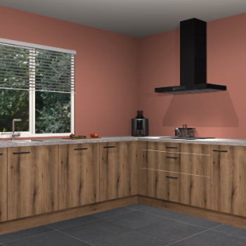 Gouden eiken keuken Moroni 35452