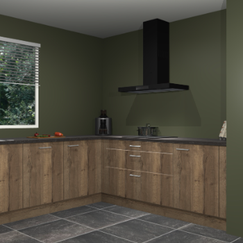 Chocolade eiken keuken Moroni 35513