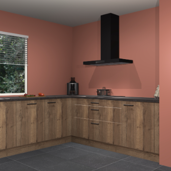 Chocolade eiken keuken Moroni 35515