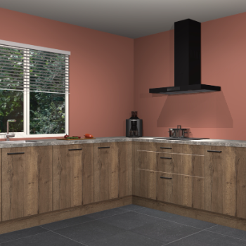 Chocolade eiken keuken Moroni 35521