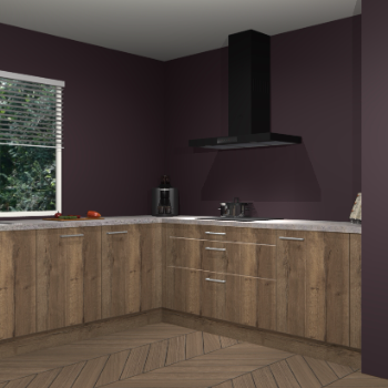 Chocolade eiken keuken Moroni 35524