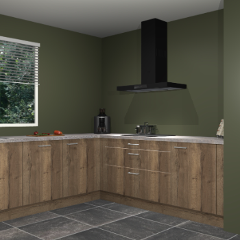 Chocolade eiken keuken Moroni 35525