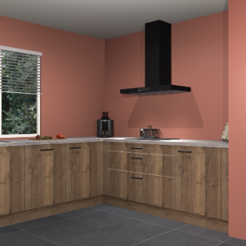 Chocolade eiken keuken Moroni 35527