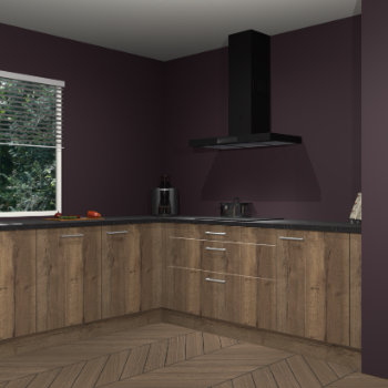 Chocolade eiken keuken Moroni 35530