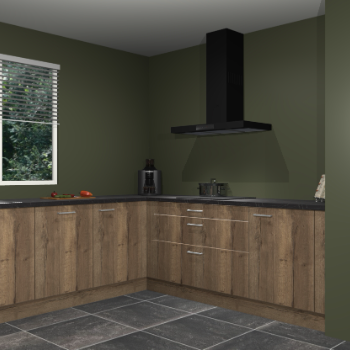 Chocolade eiken keuken Moroni 35531