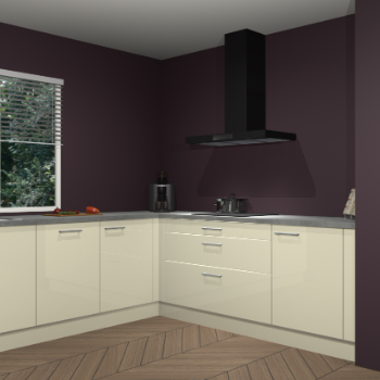 Magnolia hoogglans keuken Moroni 36568