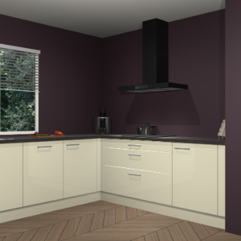 Magnolia hoogglans keuken Moroni 36574