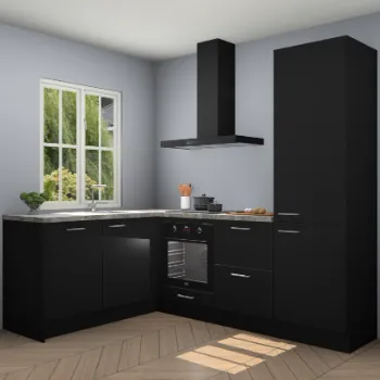 Zwarte keuken Nanjing 22118