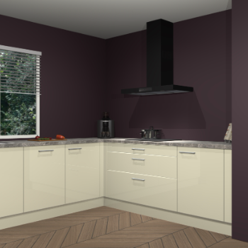 Magnolia hoogglans keuken Moroni 36580