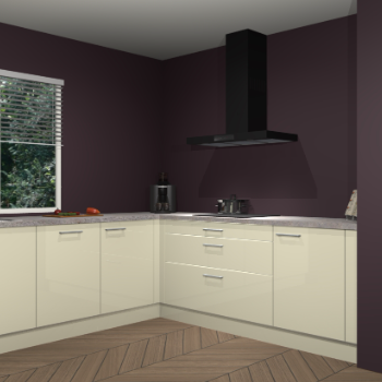 Magnolia hoogglans keuken Moroni 36586