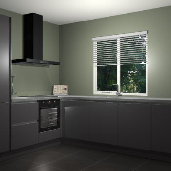 Onyxgrijze keuken Doha 36661