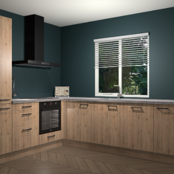 Madera Natuur keuken Doha 36722