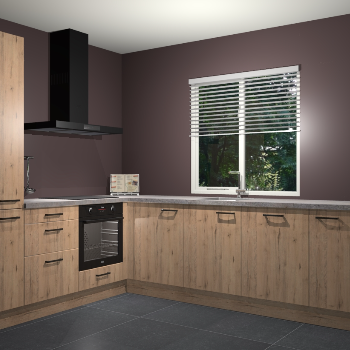 Madera Natuur keuken Doha 36723