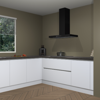 Sneeuwwitte  greeploze keuken Moroni 36944