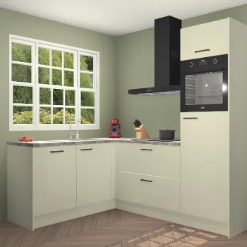 Magnolia hoogglans keuken Japan 22225