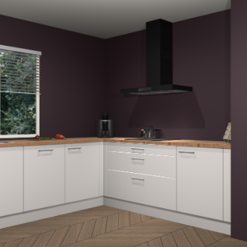 Zijdegrijze keuken Moroni 36977