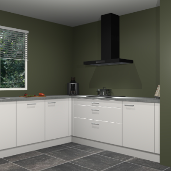 Zijdegrijze keuken Moroni 36987