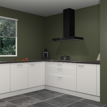 Zijdegrijze keuken Moroni 36993