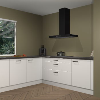 Zijdegrijze keuken Moroni 36996