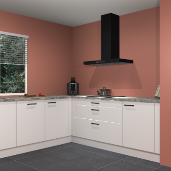 Zijdegrijze keuken Moroni 37001