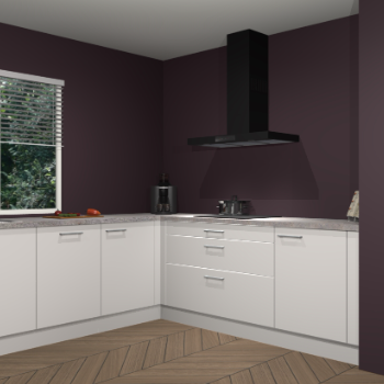 Zijdegrijze keuken Moroni 37004