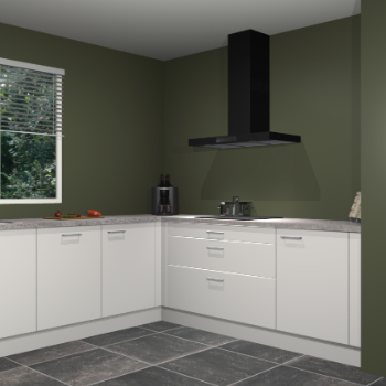 Zijdegrijze keuken Moroni 37005