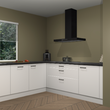 Zijdegrijze keuken Moroni 37014