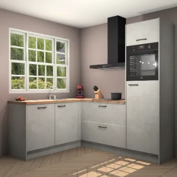 Beton opaal keuken Japan 22226