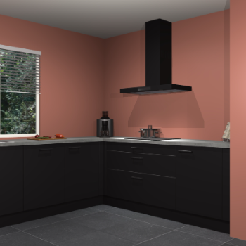 Zwarte keuken Moroni 37072
