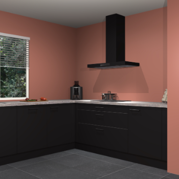 Zwarte keuken Moroni 37089