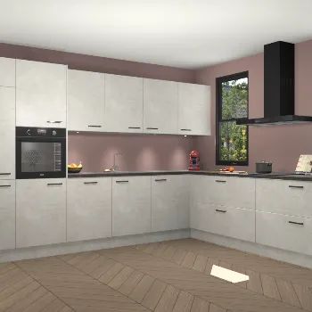 Beton opaal keuken Utrecht 21907