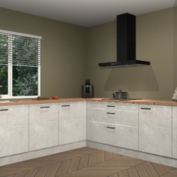 Beton opaal keuken Moroni 37264