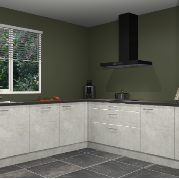 Beton opaal keuken Moroni 37287