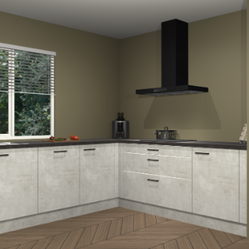 Beton opaal keuken Moroni 37290