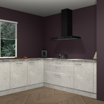 Beton opaal keuken Moroni 37292