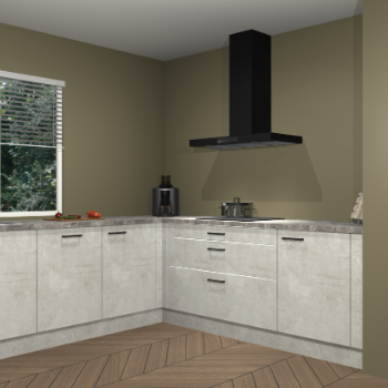 Beton opaal keuken Moroni 37296